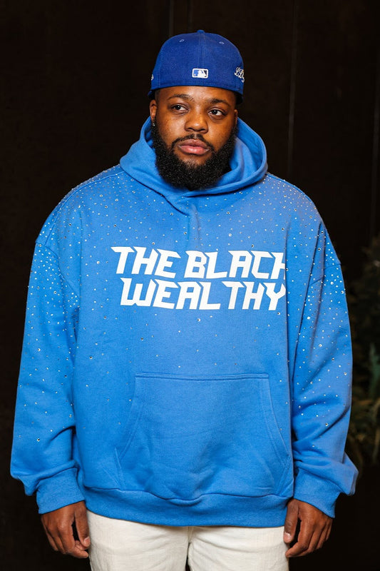 "Blizzard Luxe" Hoodie - Arctic Wave