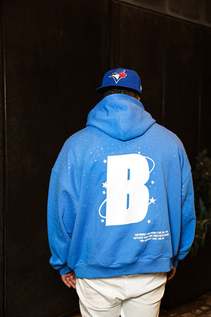 "Blizzard Luxe" Hoodie - Arctic Wave