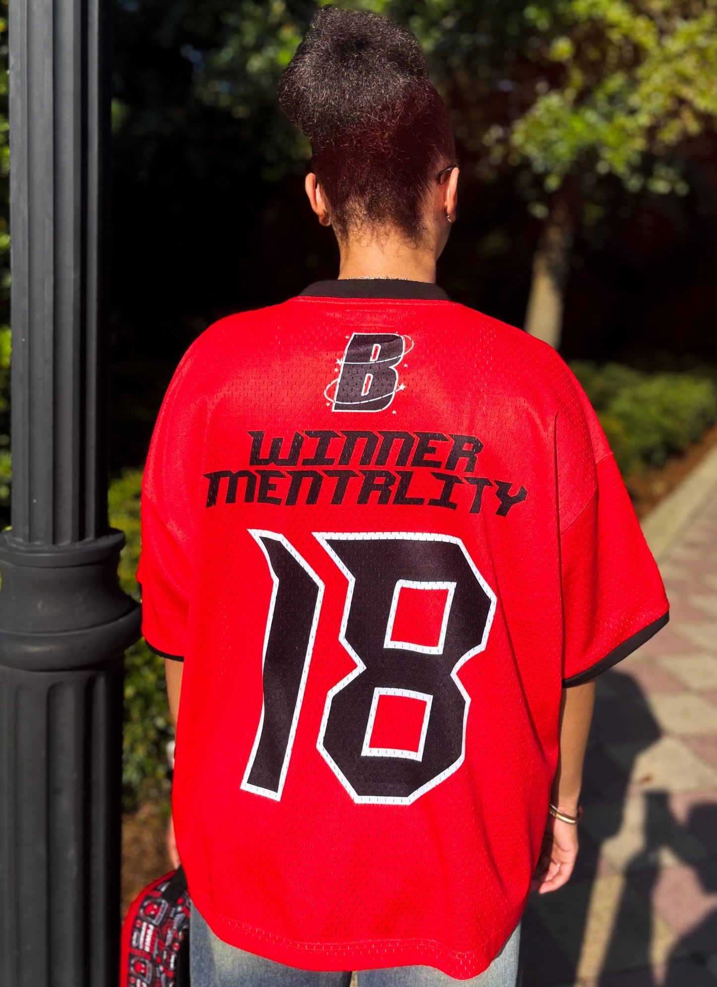 "Winner Mentality" Jersey (Red)