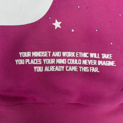 "Blizzard Luxe" Hoodie - Frosted Rose